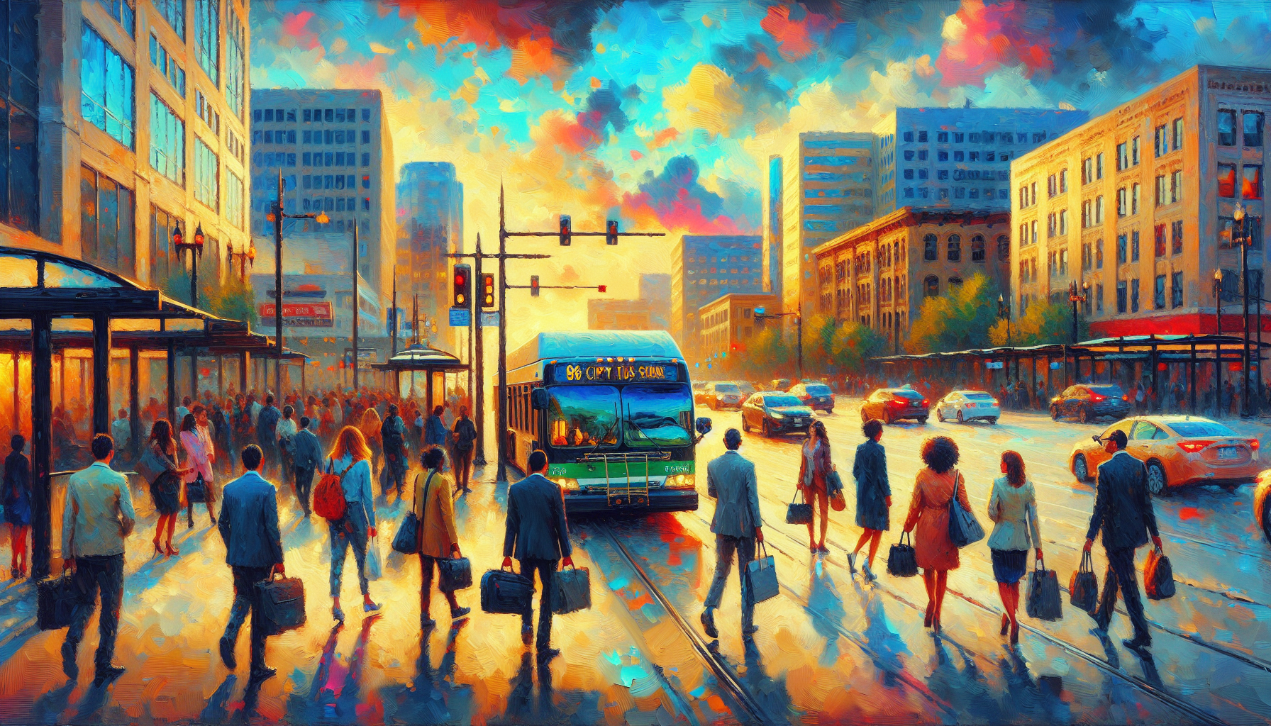 public transit image